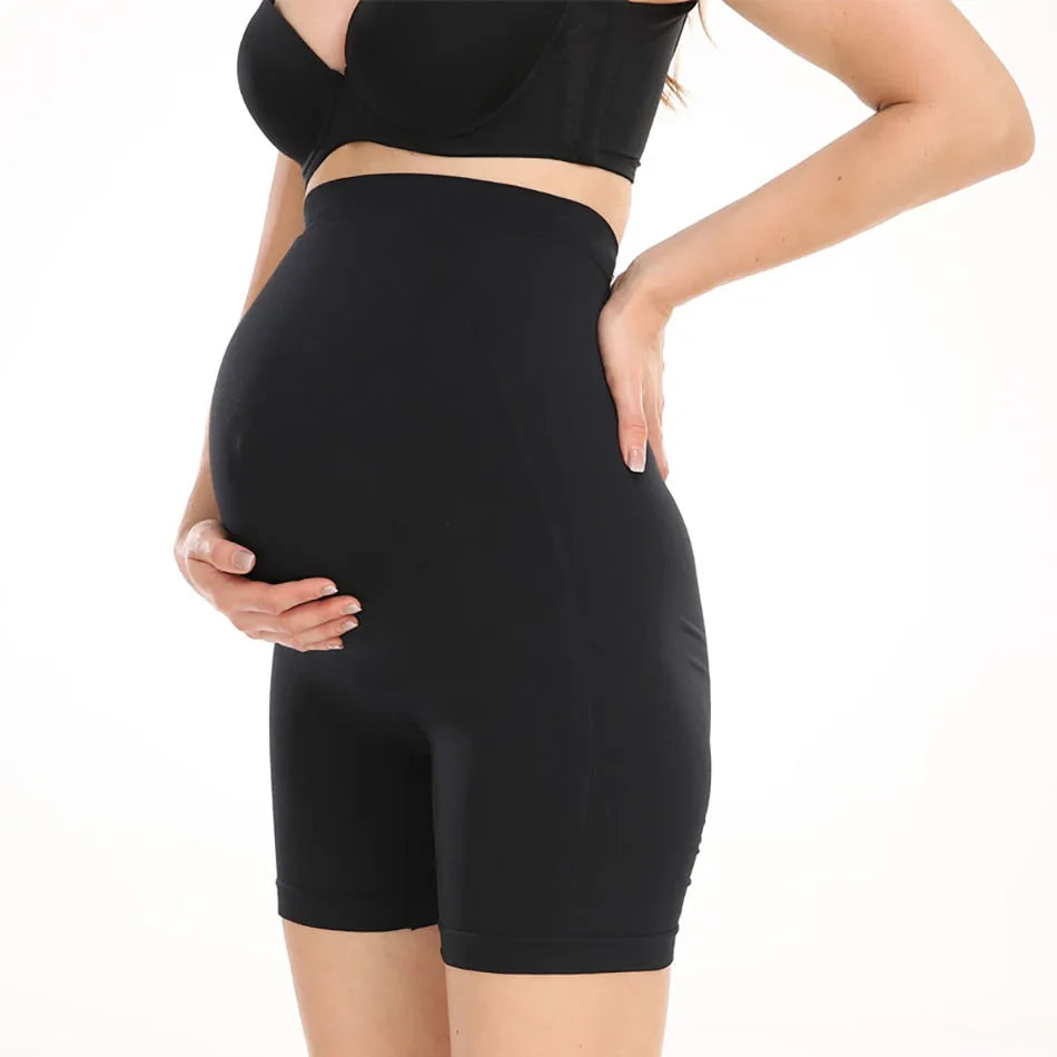 Maternity Clothings Elegant and Comfortable High-Waist Maternity Panties Designed for Late Pregnancy with Soft Breathable Fabric
